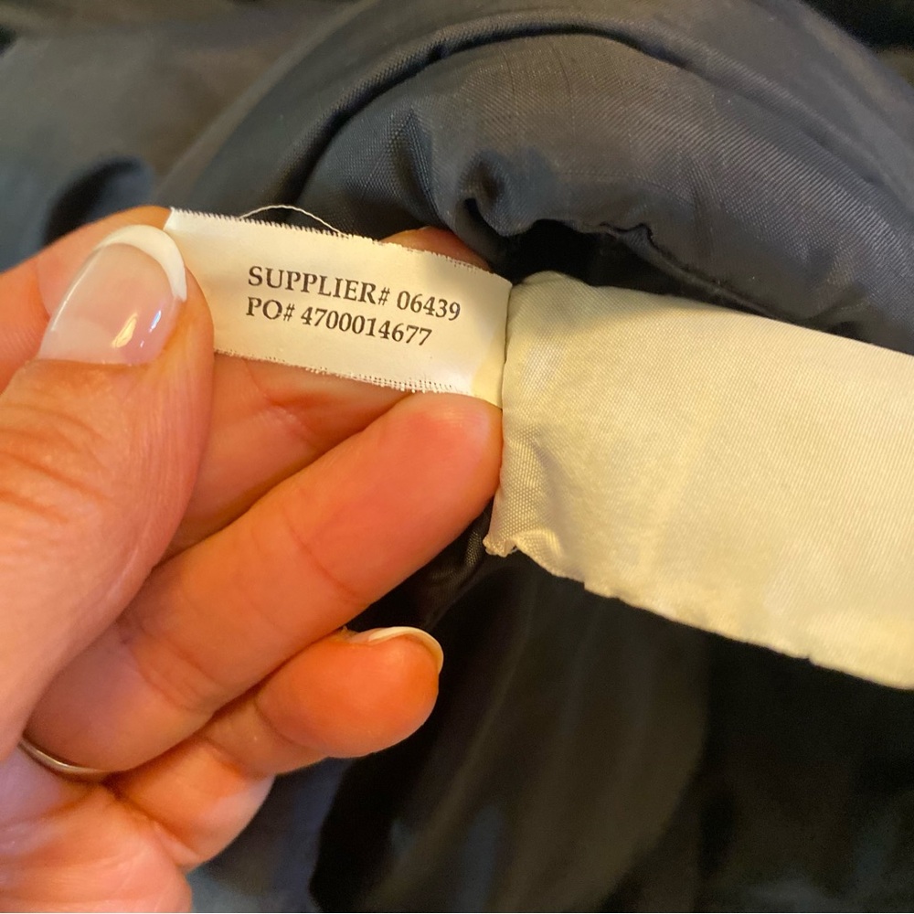 RALPH LAUREN DENIM & SUPPLY Black Puffer Bomber Jacket American Flag Arm Detail - Picture 7 of 8